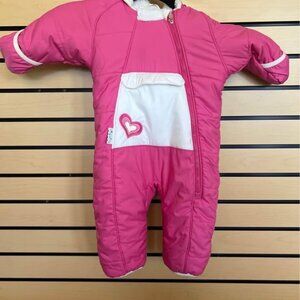 ❄️ Adorable Obermeyer Baby Snowsuit - Pink! (6-12M)